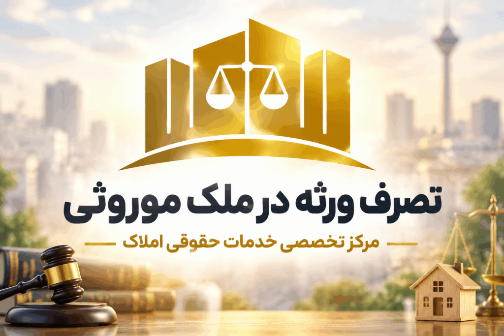تصرف ورثه در ملک موروثی